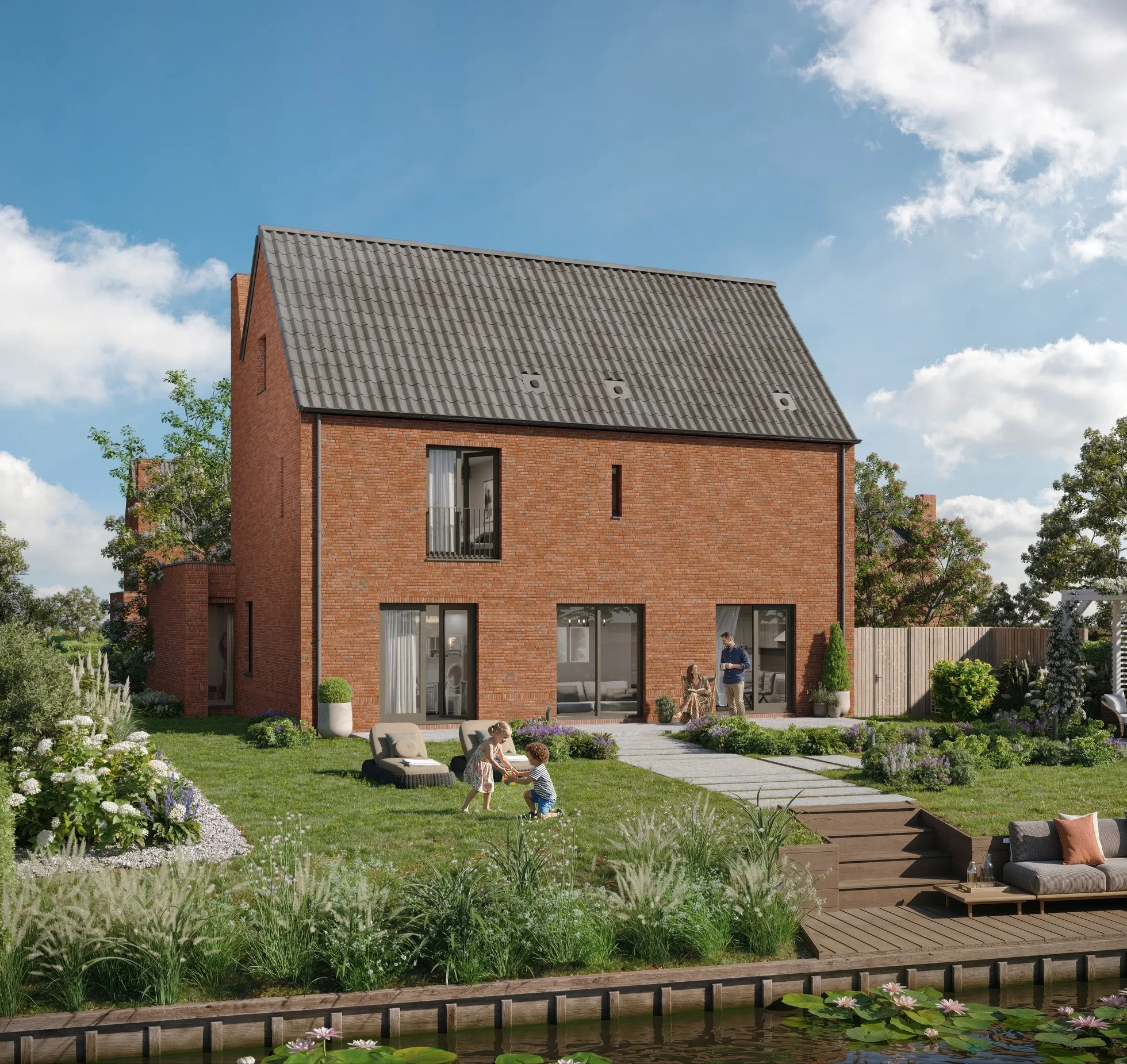 Groningen Meerstad Op de Roeibaan