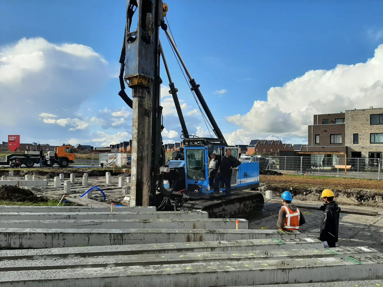 Startbouw Groningen Meerstad De Zeilen
