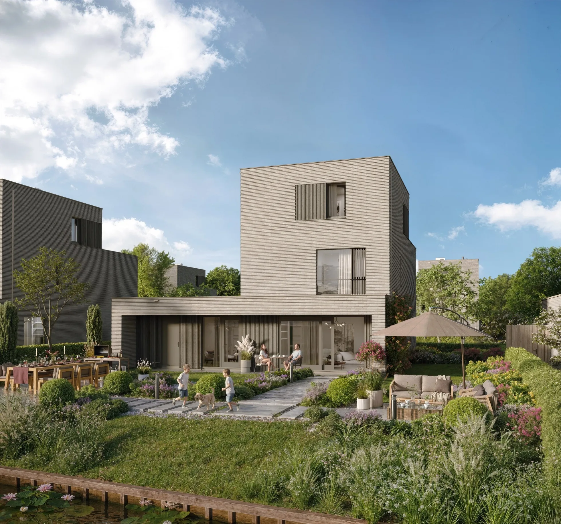 Groningen Meerstad Op de Roeibaan